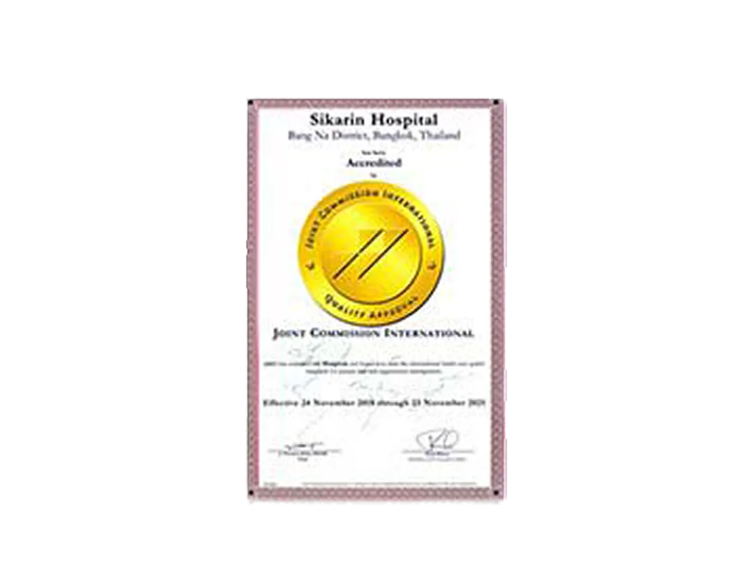 JOINT COMMISSION INTERNATIONAL RE-ACCREDITATION 6TH VERSION
