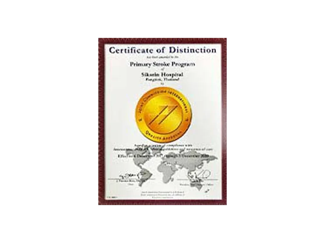 JCI - PRIMARY STROKE PROGRAM